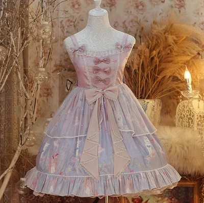 Waist Bowknot Медведь сад кошка Русалка Готическая Лолита аксессуары для волос Принцесса Сладкая Лолита повязки для волос шапка бант для девочек женские маленькие аксессуары - Цвет: Waist Bowknot