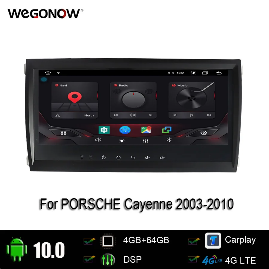 DSP 8 ''Android 10 0 4 Гб 64 Carplay Автомобильный плеер GPS карта WIFI Bluetooth RDS радио TPMS carplay для