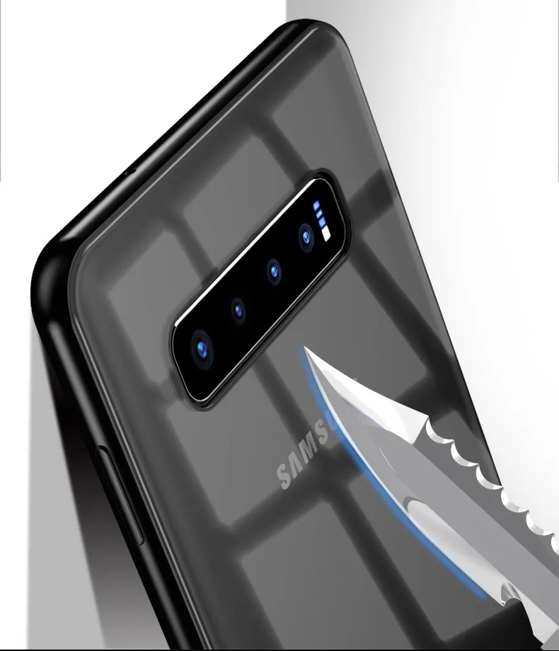 A70 алюминиевая рамка магнит защитный чехол для samsung Galaxy A40 металлический бампер чехол для samsung Galaxy A50 бампер чехол