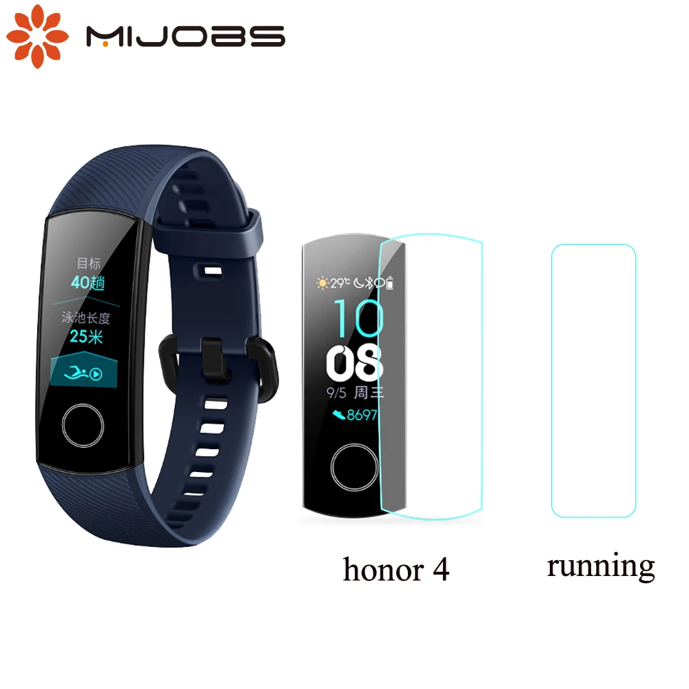 Для Honor Band 5 4 смарт браслет с защитой от ударов Защитная пленка для Running TPU HD Ultra Screen