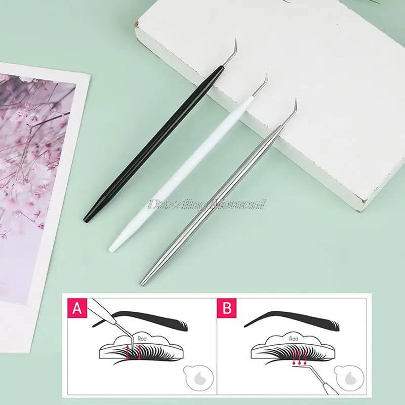 

Lash Lift Makeup Applicator Eyelash Perming Stick Tool Lash Lifting Curler Eyelash Extension Supplies Eyelash Separating Tool X1