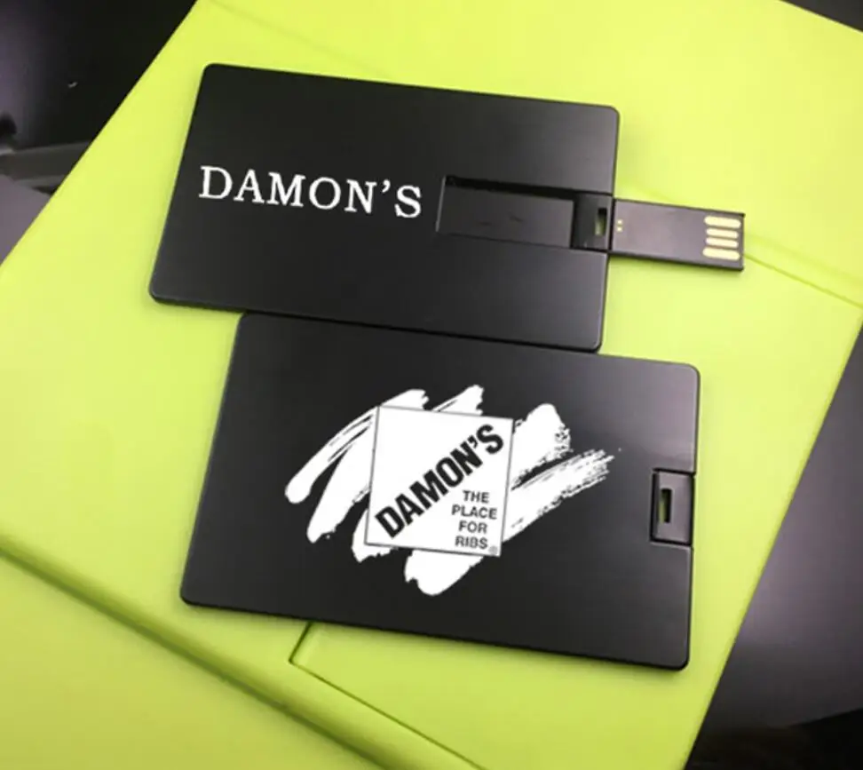 Логотип на заказ 64 ГБ новый металлический черный/серебристый/Золотой USB 2 0