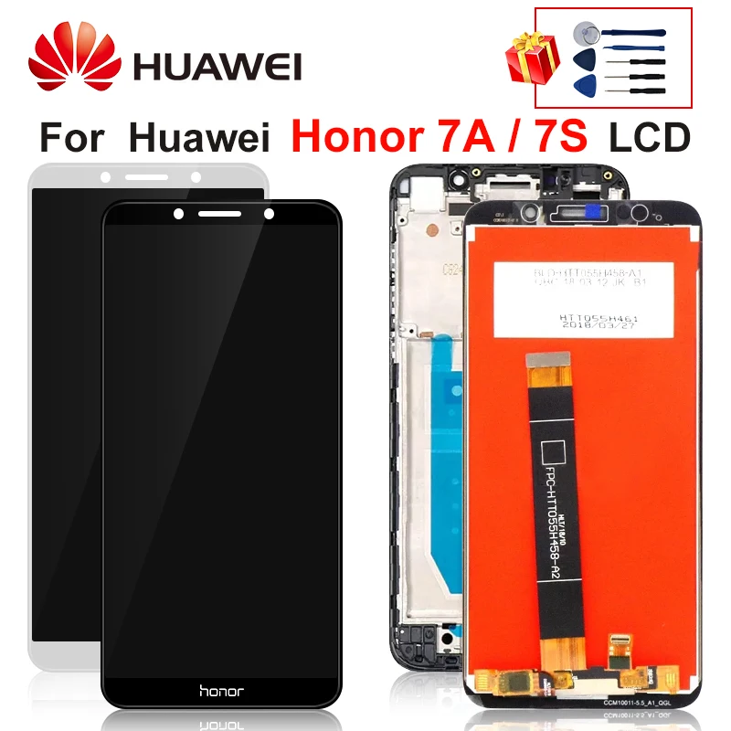 

5.45"For Huawei Honor 7A LCD Display 7S DUA-L22 7S DUA-LX2 L02 Touch Screen Digitizer Assembly Replacement Parts