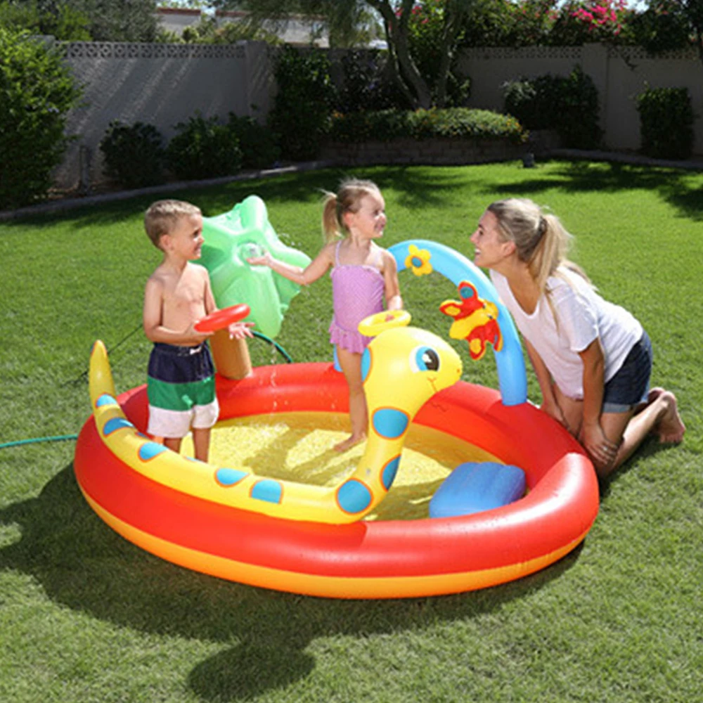 192*150*88 милый детский игровой бассейн надувной морской для воды младенцев