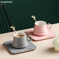 classic ceramic coffee mug creative phnom penh coffee cup and saucer set dessert afternoon tea table utensils with tray spoon