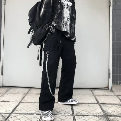 Новая Осенняя женская одежда Harajuku Dark Department застежка в форме кольца с большими