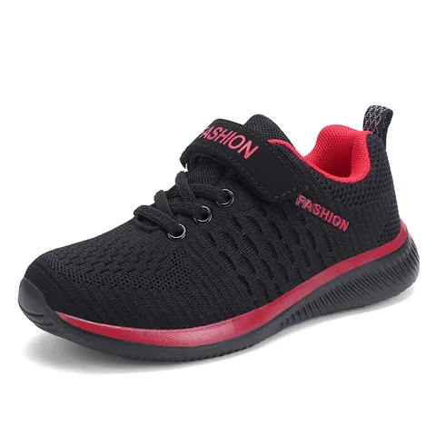 Кроссовки Детские легкие для мальчиков, Спортивная дышащая обувь для бега, размеры 28-38