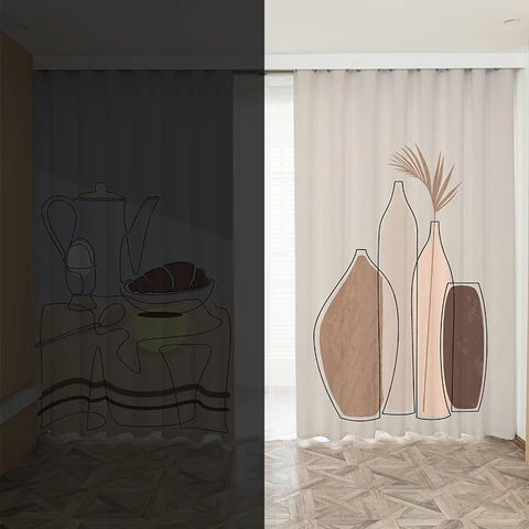 Шторы блэкаут современные креативные с принтом венерины, для гостиной, спальни, занавески на окна, тканевые занавески на заказ