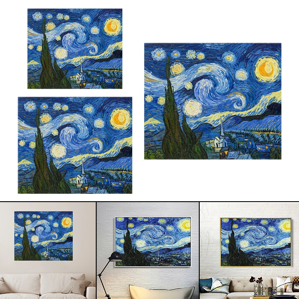 

Modern Van Gogh Starry Night 5D Diamond Painting Kits Craft Cross Stitch