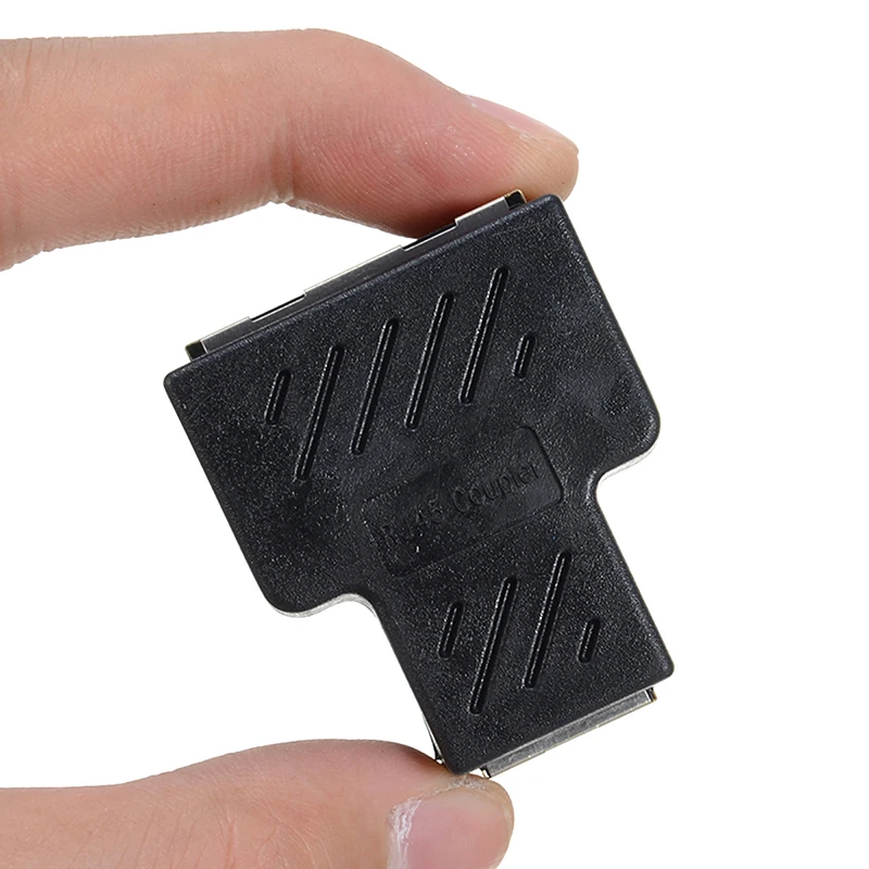 Сетевой кабель Ethernet RJ45 черный 1-2 способа двойной гнездовой сплиттер удлинитель