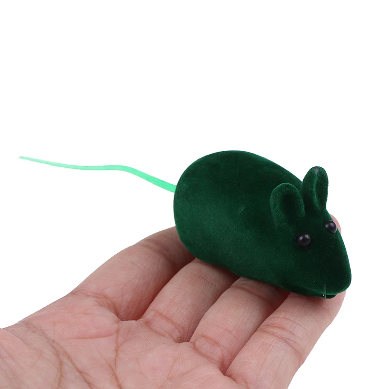 1pcs Cute Squeaky Squeaker Sound Chew Toy False Mouse Rat for Pet Cat Kitten Dog Puppy Playing Sounding Dolls Gift | Игрушки и хобби
