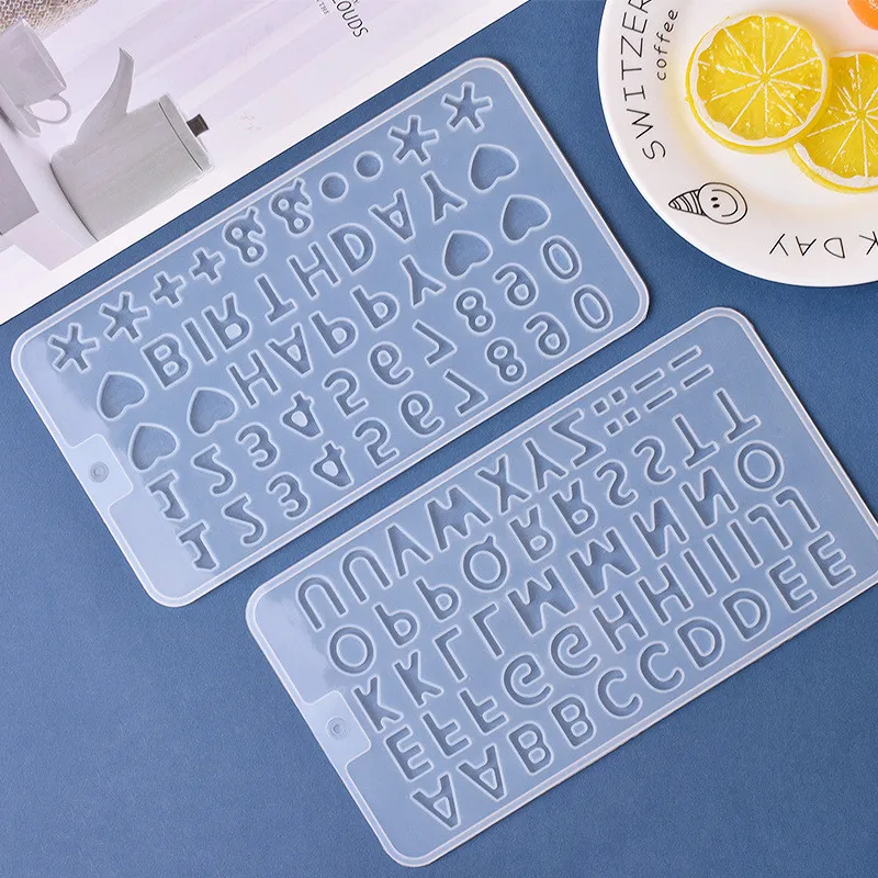 

Number Letter Fondant Cake Moulds Silicone Mold Cake Decorating Baking Tools Diy Alphabet Chocolate Molds Sugar Craft Epoxy Mold