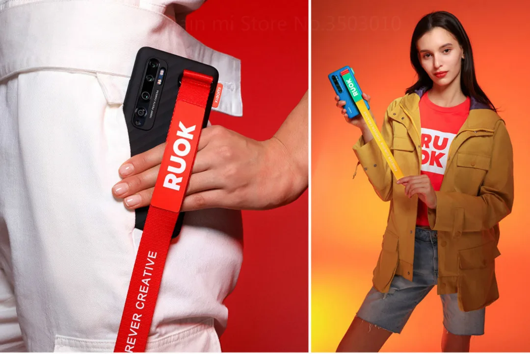 Оригинальный Xiaomi mi Note 10 Pro стример чехол синий черный Xio CC9 защитная оболочка для