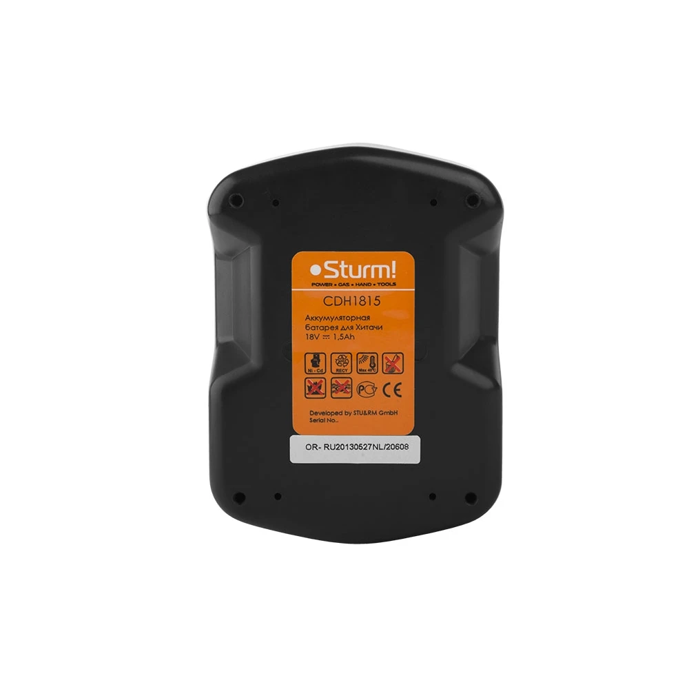 Аккумулятор Sturm! для Hitachi 18V(1.5Ah) Ni-Cd DS18DVF3 CDH1815 | Инструменты