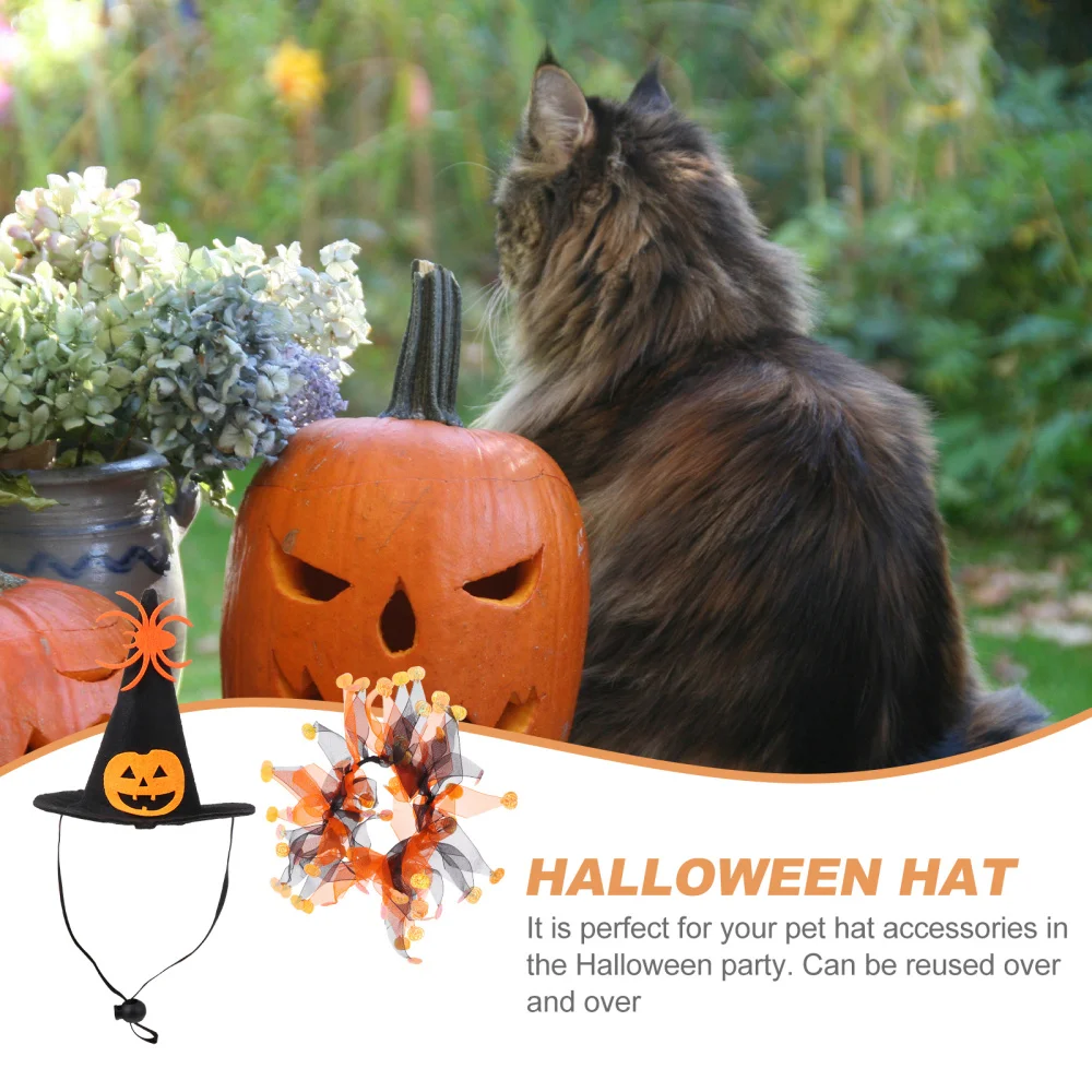 

1 Set Style Caps Neckerchief Pet Costumes Pet Supplies for Party Decor