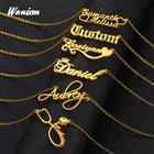 Ожерелье с именем на заказ, ожерелье с именем на заказ, ювелирные изделия на заказ, ожерелье на заказ для женщин и мужчин, индивидуальный подарок для нее