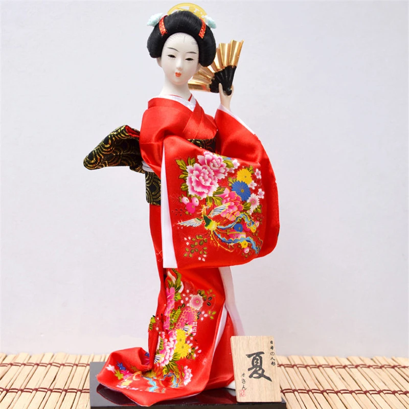 Японское кимоно кукла кукольная морепродукты мясо суши магазин ресторан