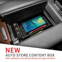 console container center armrest storage box for toyota sienna 2021 auto interior accessories phone holder sundry sorting