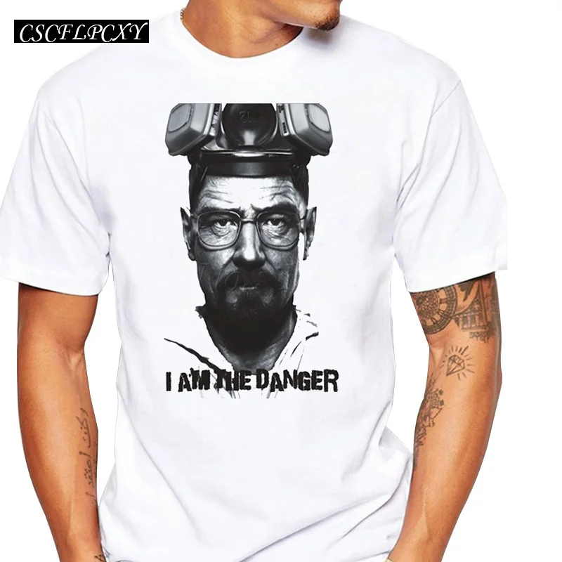 Мужская Повседневная футболка с коротким рукавом надписью I Am The One Who Knocks Heisenberg 2019