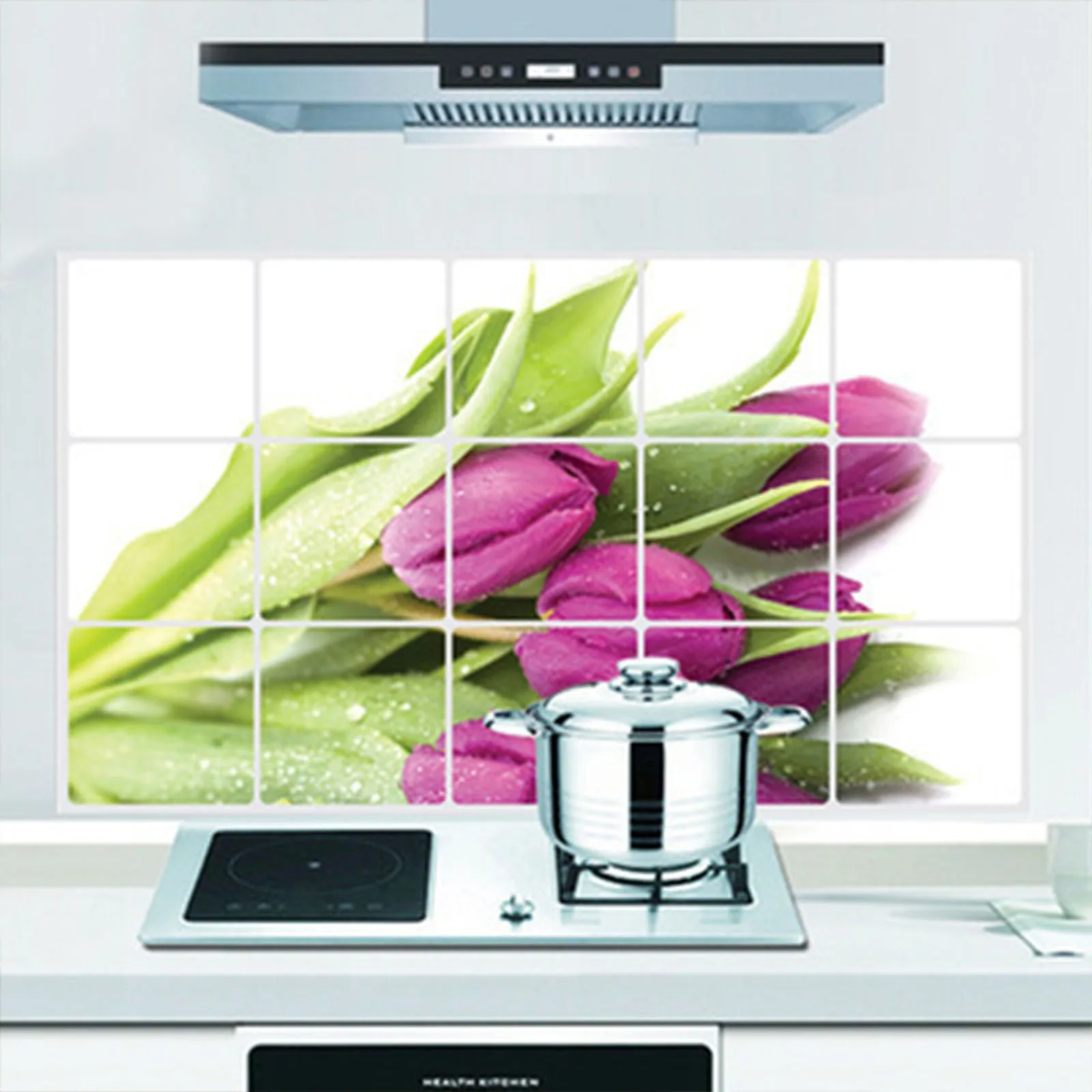 Маслостойкая кухонная Настенная Наклейка s для дыма выхлопная фольга