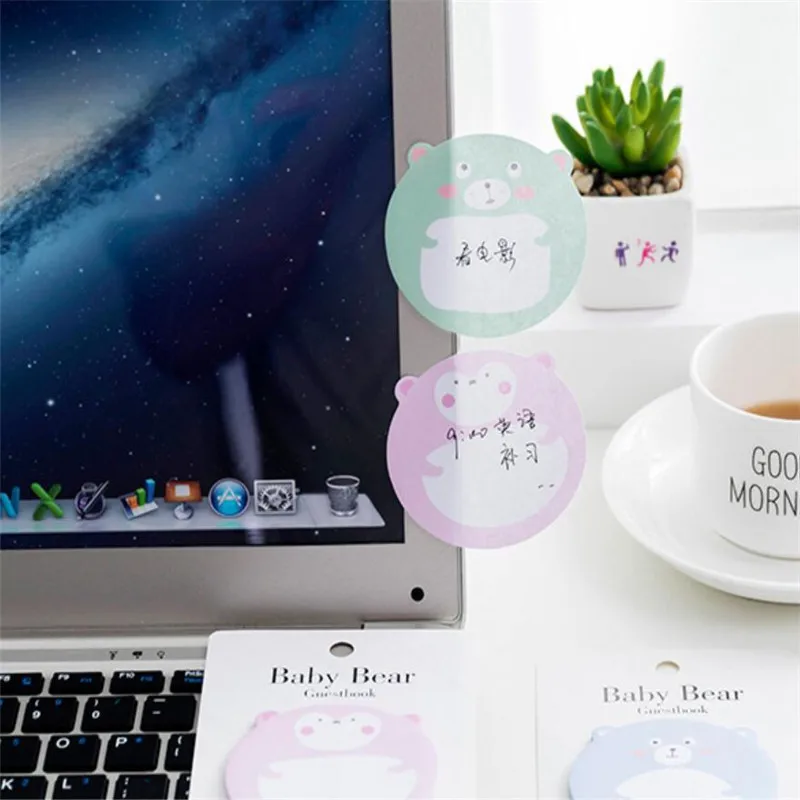 Корейский блокнот для заметок с изображением животных креативный сделай сам