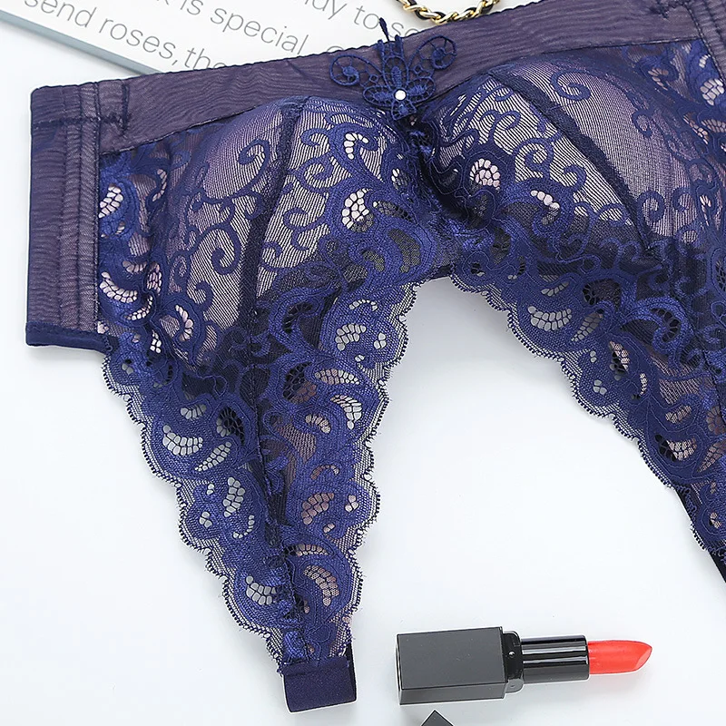 

New 3/4 Cup Lace Bralette Wireless Bras For Girl Women Underwear Sexy Lingerie Adjusted Push Up Bra Comfort Breathable Brassiere