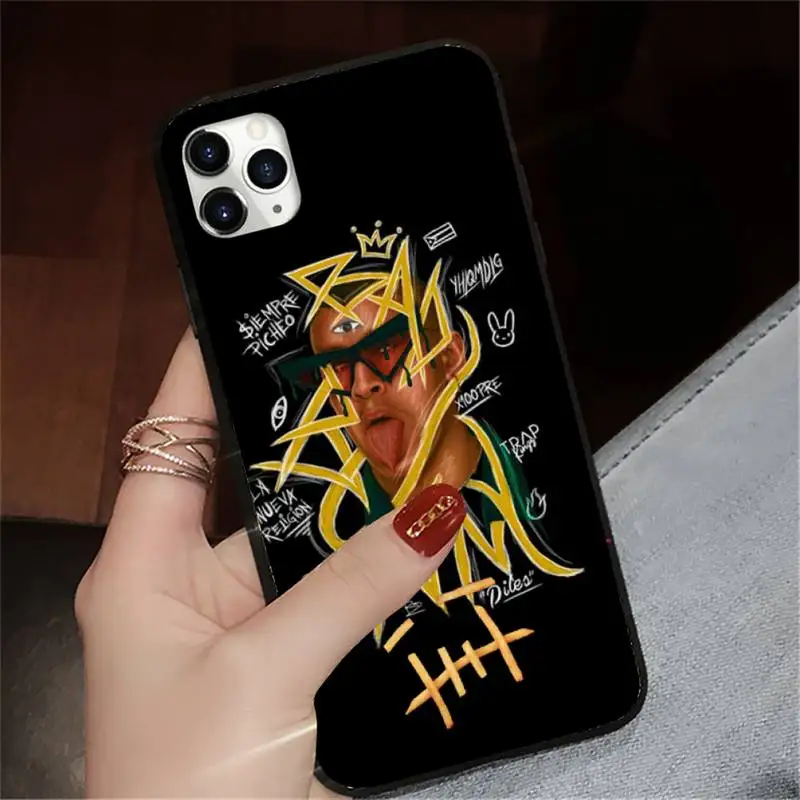 

Yo Perreo Sola Bad Bunny Maluma Phone Cases for iPhone 11 12 pro XS MAX 8 7 6 6S Plus X 5S SE 2020 XR