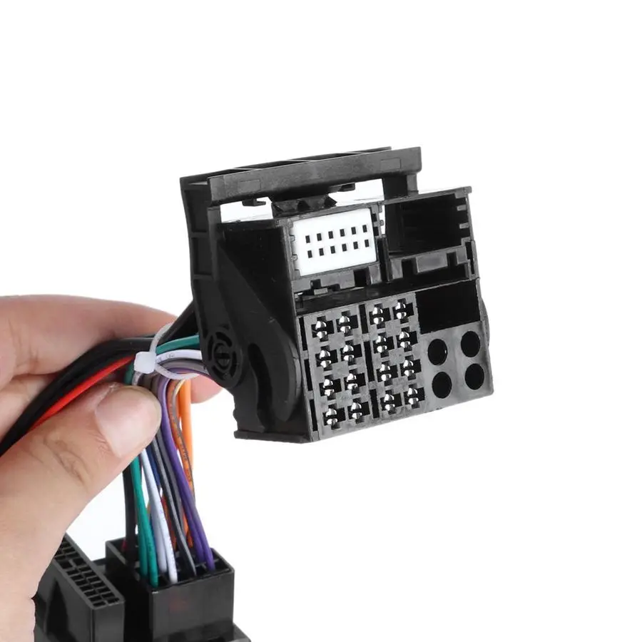 Жгут проводов Автомобильный Bluetooth радио модуль Aux кабель адаптер подходит для RCD510