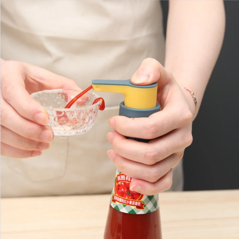 

Универсальный качественный сироп Ketchup, уксус, бутылочка для оливкового масла, насадка, бытовой насос для устричного соуса, кухонный инструм...