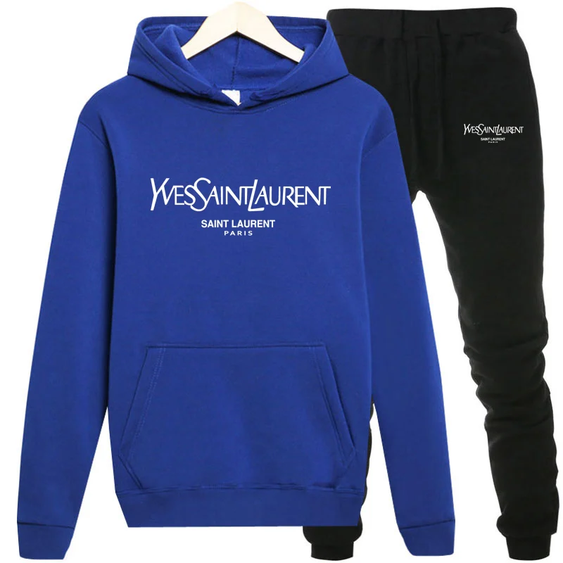 

Casual Two Piece Outfits Pullovers Hoodies and Elastic Waist Jogger Pants Spring Autumn Tracksuit Woman Suit Female Sets 2021