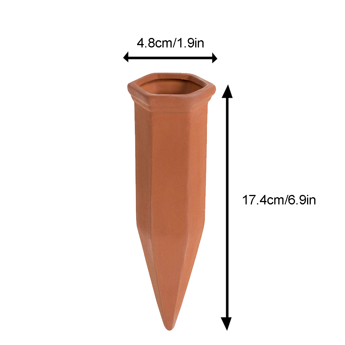 

Plant Waterer 6 Pcs Self Watering Ceramic Terracotta Spike Self Watering Spikes Automatically for Gardening Indoor Outdoor