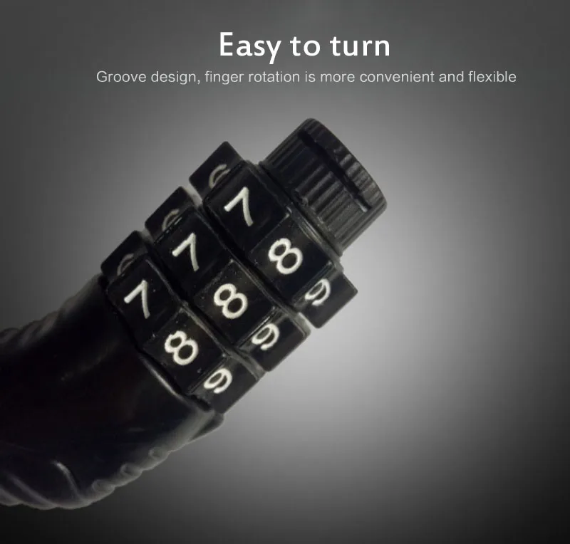 Мотоциклетный шлем замок трос с замком для утолщенный Сталь кабель жесткой