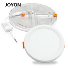 Ультратонкий Светодиодный потолочный светильник с открытым отверстием, 220-240 В переменного тока, 6 Вт, 8 Вт, 15 Вт, 20 Вт