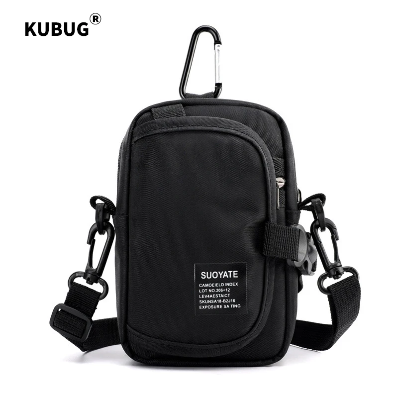 New KUBUG Men Shoulder Packs Outdoor Casual Storage Messenger Bag Mobile Phone Keys Waist Bag Riding Chest Crossbody Bag