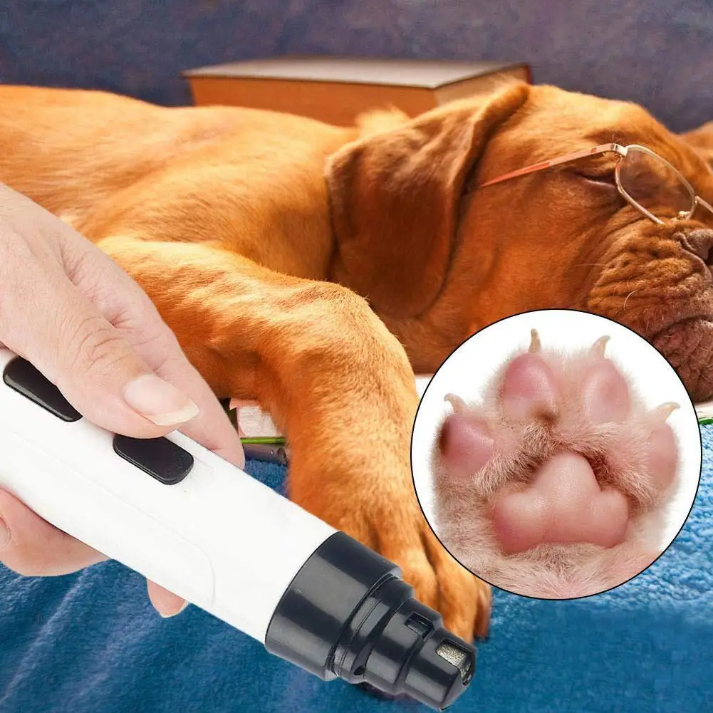 USB Перезаряжаемые Электрический собак ногтей машинка для стрижки домашних