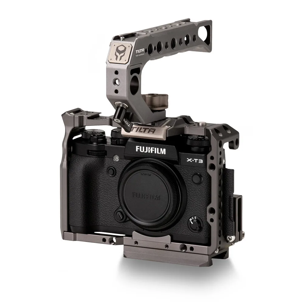 

Tilta camera cage dslr rig for Fujifilm XT3 X T3 X-T2 Camera TA-T03-A-G Full cage Top Handle handgrip Fujifilm xt3 accessories