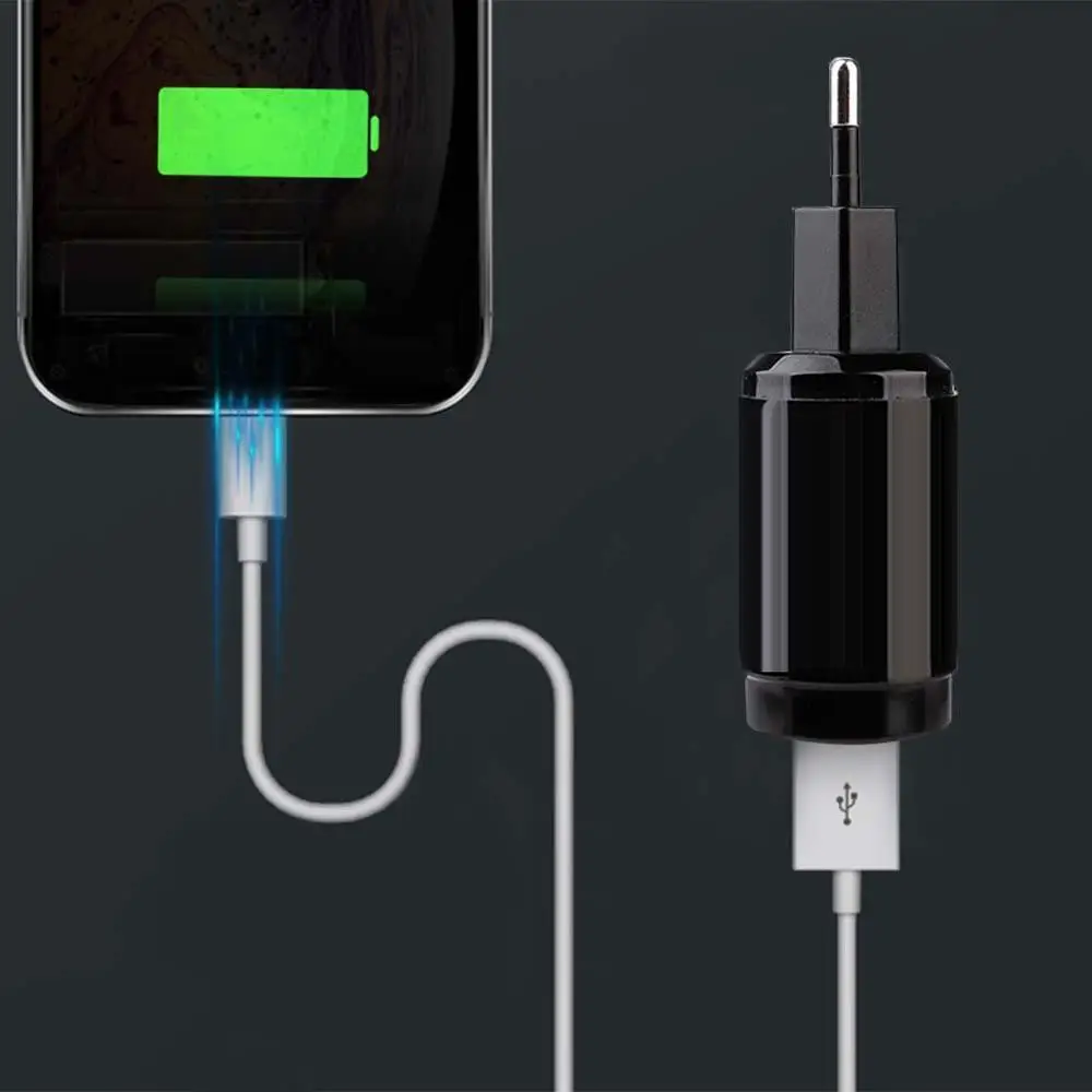 Быстрое зарядное устройство QC 3 0 18 Вт USB дорожное быстрое для iPhone Samsung S10 Xiaomi