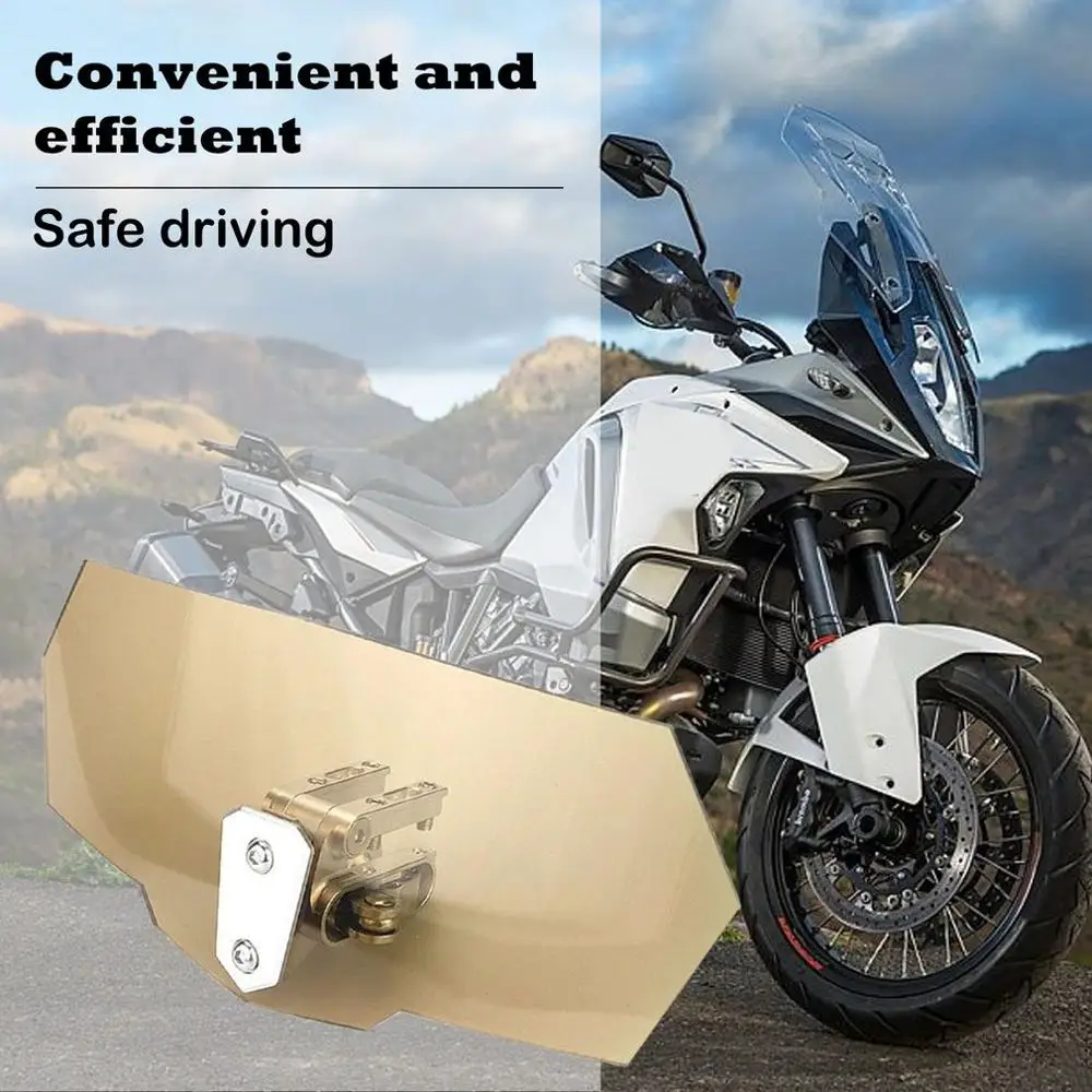 

Motorcycle Universal Modified Windshield Heightened Universal Small Windshield Windshield Installed Small Windshield 4 Colors