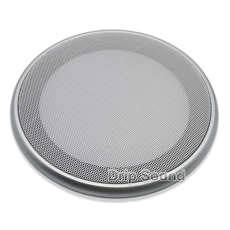 Сетчатая Крышка для автомобильного динамика декоративная круглая металлическая