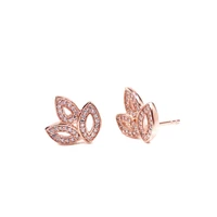 tianyu gems maple leaf silver stud earrings mini cute women moissanite diamond earring classic jewelry accessories gemstone gift