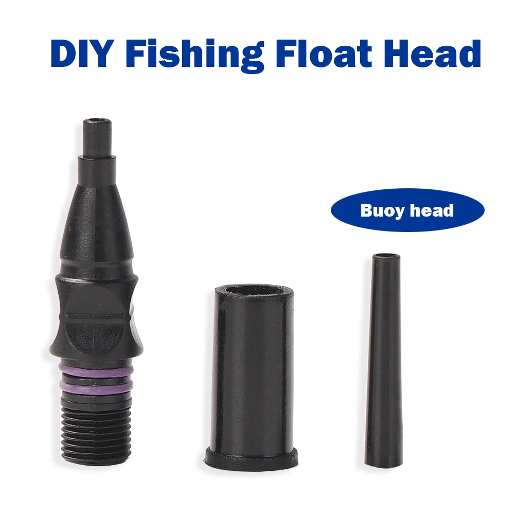 

1Piece Fishing Float Head Color Changeable Buoy Head Electronic Luminous DIY Bobber Nuts Fishing Tools Tackle Accessories