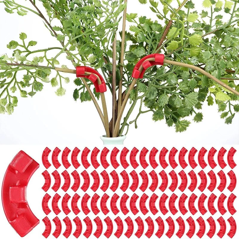 

5-35PCS Plant Branches Bender 90 Degree Plant Bending Clips Growth Fixing Clip for Plant Low Stress Trainer Control Garden Tools