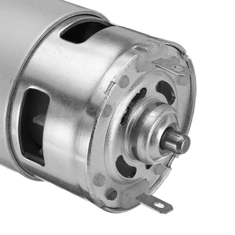 

DC 12V-36V 24V 3500-9000RPM 775 Motor Ball Bearing Large Torque High Power Low Noise DC Motor for Electrical Tools