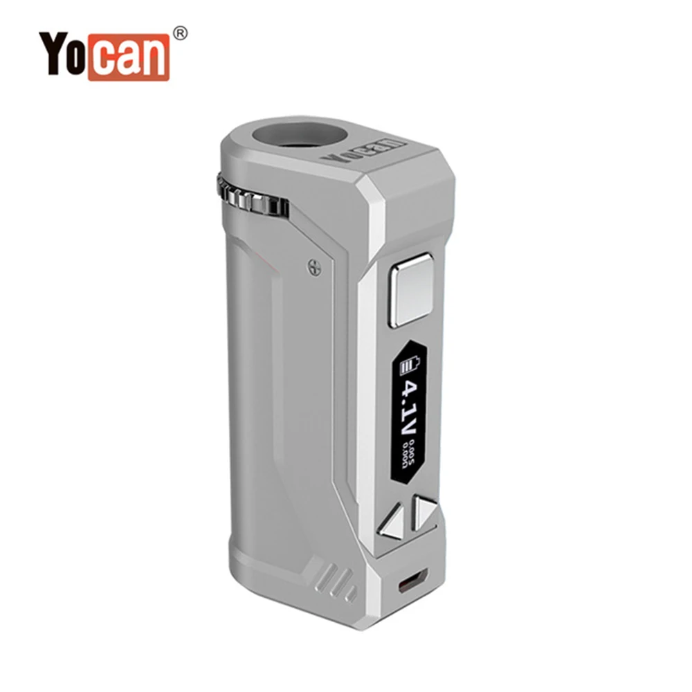 100% аутентичная батарея предварительного нагрева Yocan Uni Pro Mod 650 мАч для всех