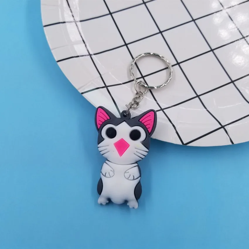 3D милый аниме брелок с покемоном для женщин Catoon Monsters Единорог волк лиса карман школьная сумка Bbackpack Подвеска для девочек и мальчиков подарок KC197