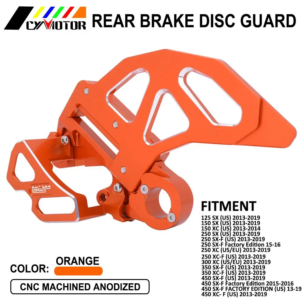 Новый цикл ЧПУ Алюминий защита заднего тормозного диска суппорт гвардии Набор