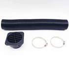 Шланг для дизельного обогревателя 90 мм75 мм60 мм42 мм, шланг для воздуховода, шланг для вентиляционного отверстия с зажимом для дизельного парковочного отопителя Webasto Eberspach