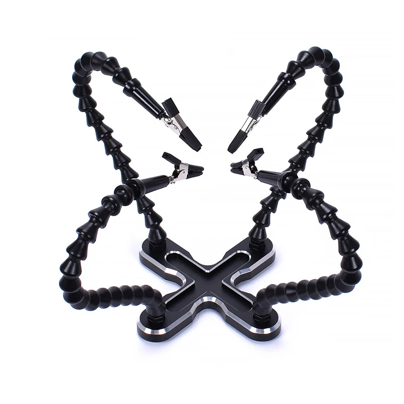 Сварочная станция с 3X USB 10 Вт светодиодной лупой держатель для паяльника PCB