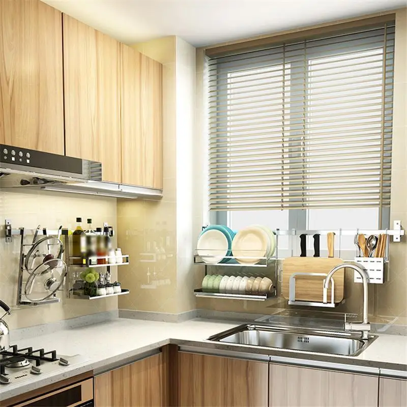 

Fridge Organizador De Keuken Pantry Sink Accessories Stainless Steel Mutfak Cozinha Cuisine Cocina Kitchen Organizer