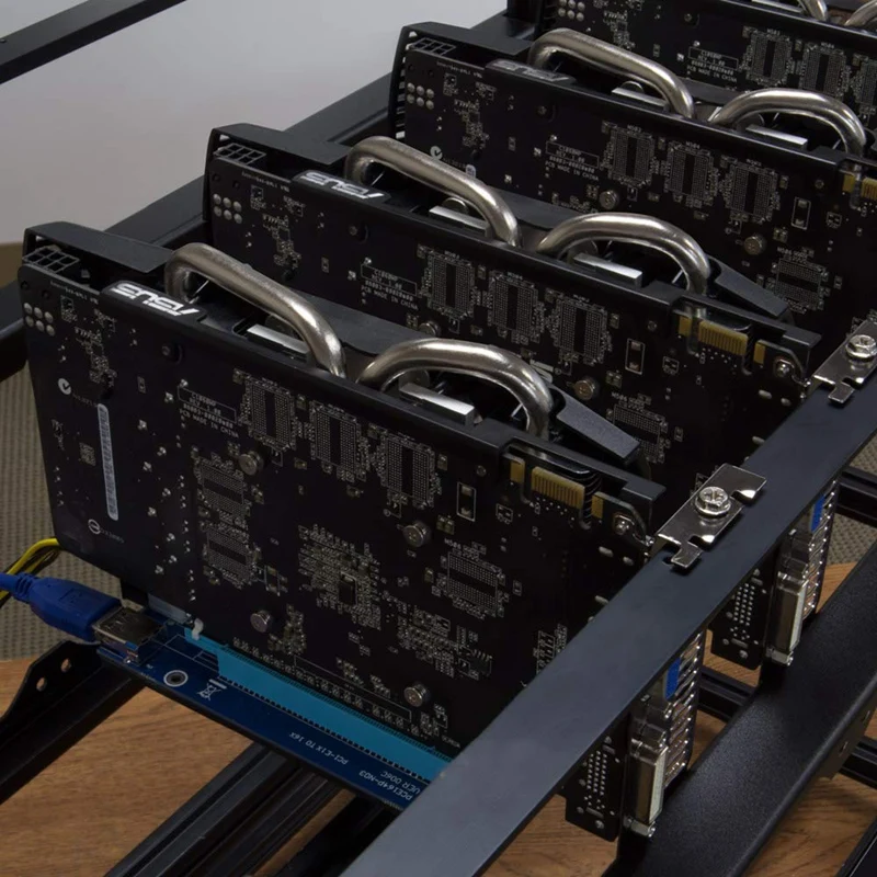 

006C PCIe Riser Card USB3.0 Adapter Card 1X to 16X Image Card Extension Cable GPU PCIE 6PIN Power Cable for Bitcoin